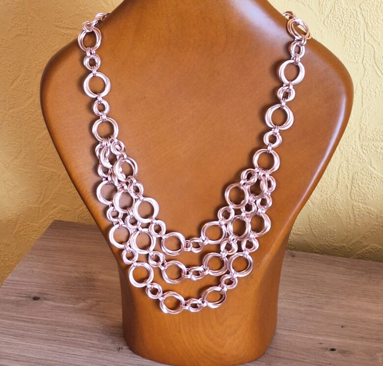 Necklace "Rose rings" – ChM05