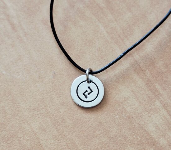 Pendant “JERA” – amulet of reward – 12mm – RUNE-12