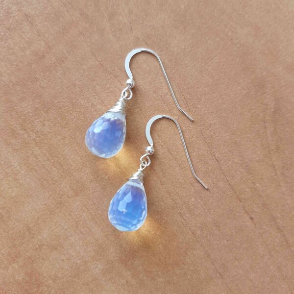 Earrings "Opalite drops"